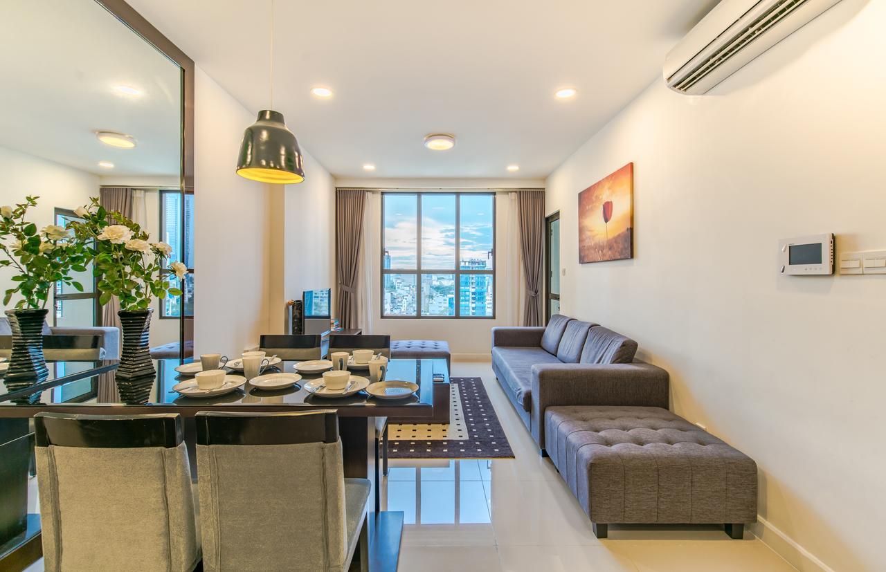 The Manner Apartment Icon 56 Rooftop Pool Bandar Ho Chi Minh Luaran gambar